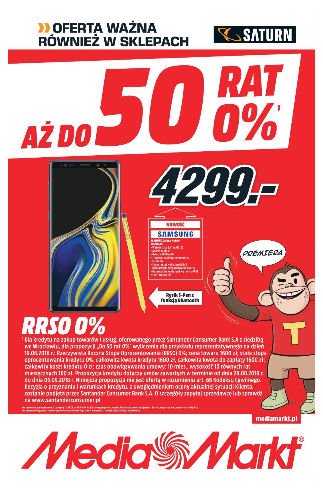 Gazetka promocyjna Saturn str. 1