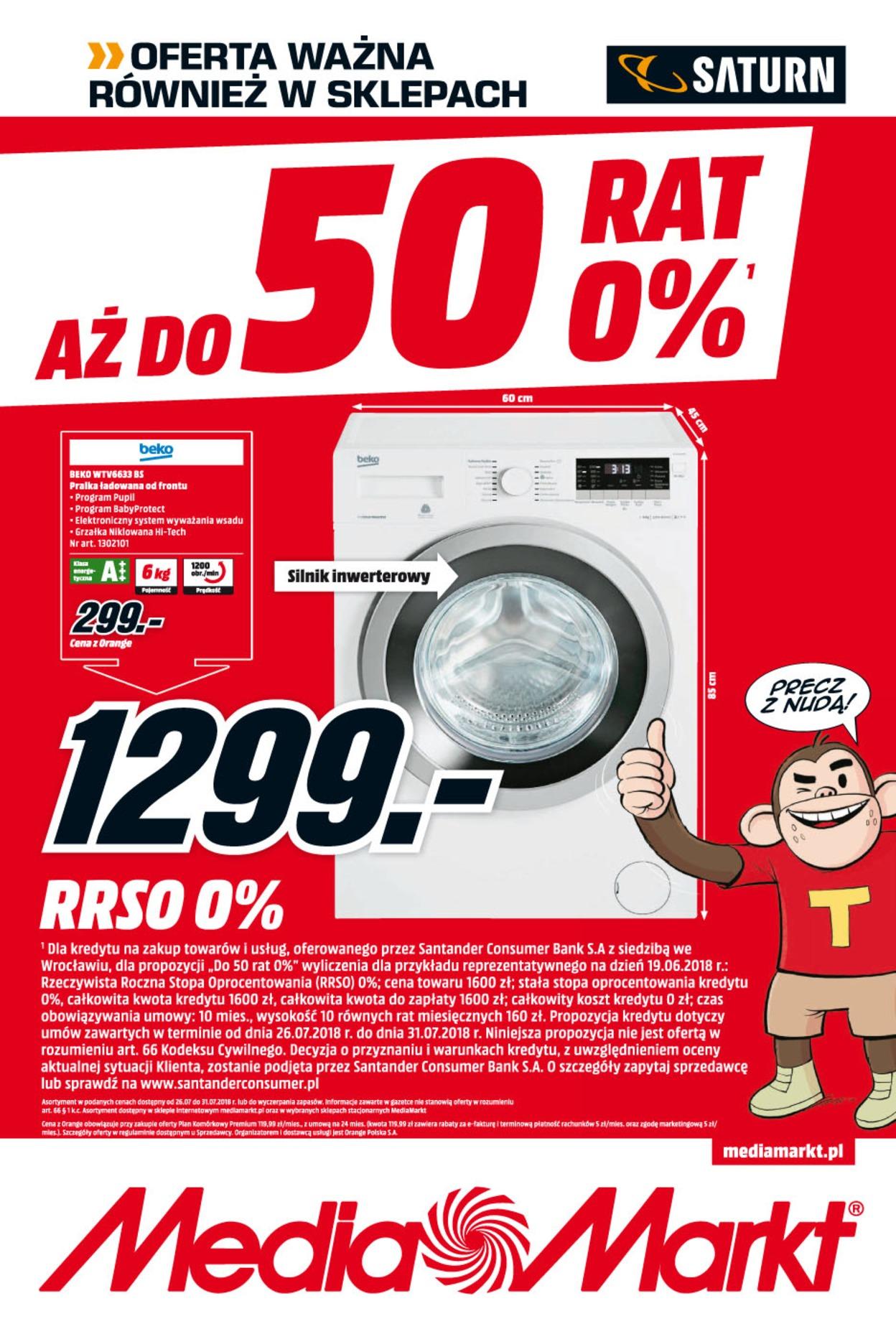 Gazetka promocyjna Saturn str. 1