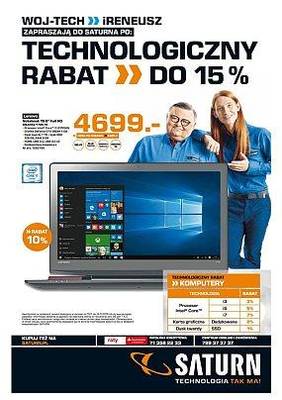 Technologiczny rabat do 15%