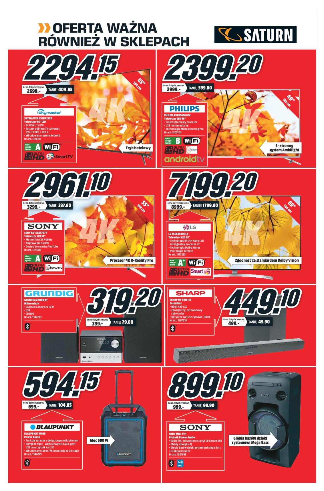 Gazetka promocyjna Saturn str. 6