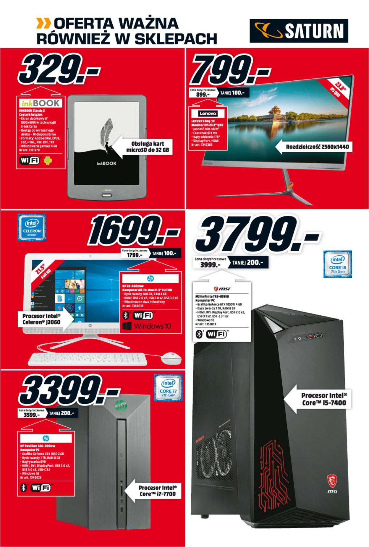 Gazetka promocyjna Saturn str. 3