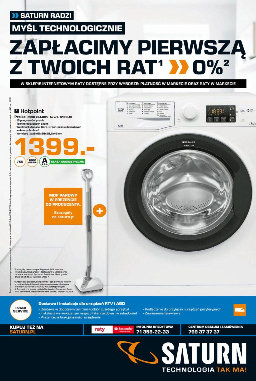 Gazetka promocyjna Saturn str. 1