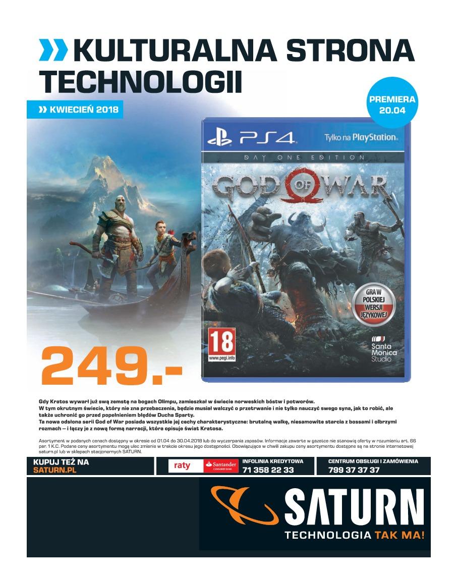 Gazetka promocyjna Saturn str. 1