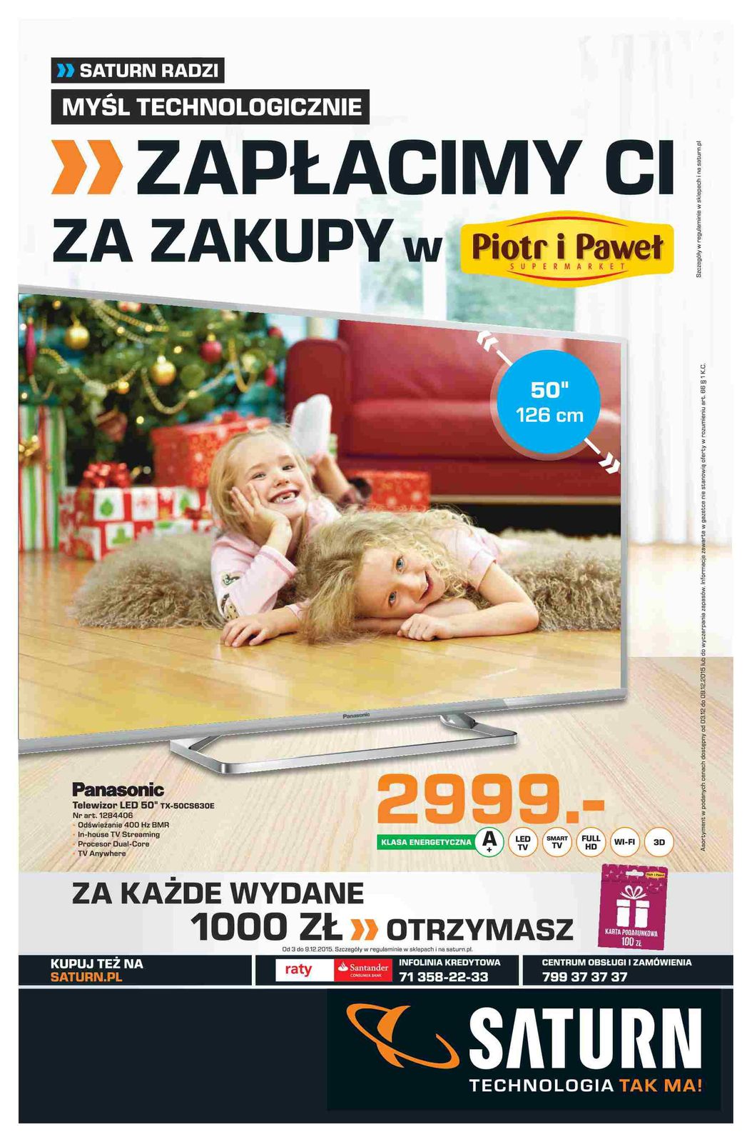 Gazetka promocyjna Saturn str. 1