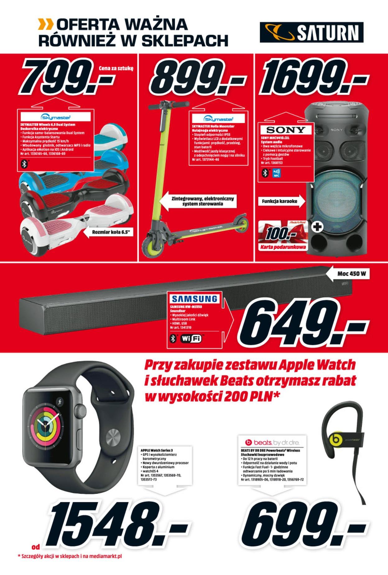 Gazetka promocyjna Saturn str. 6