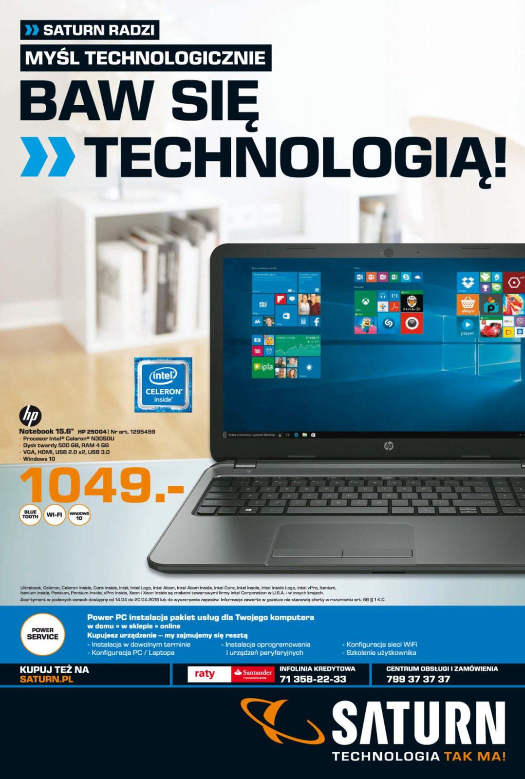 Gazetka promocyjna Saturn str. 1