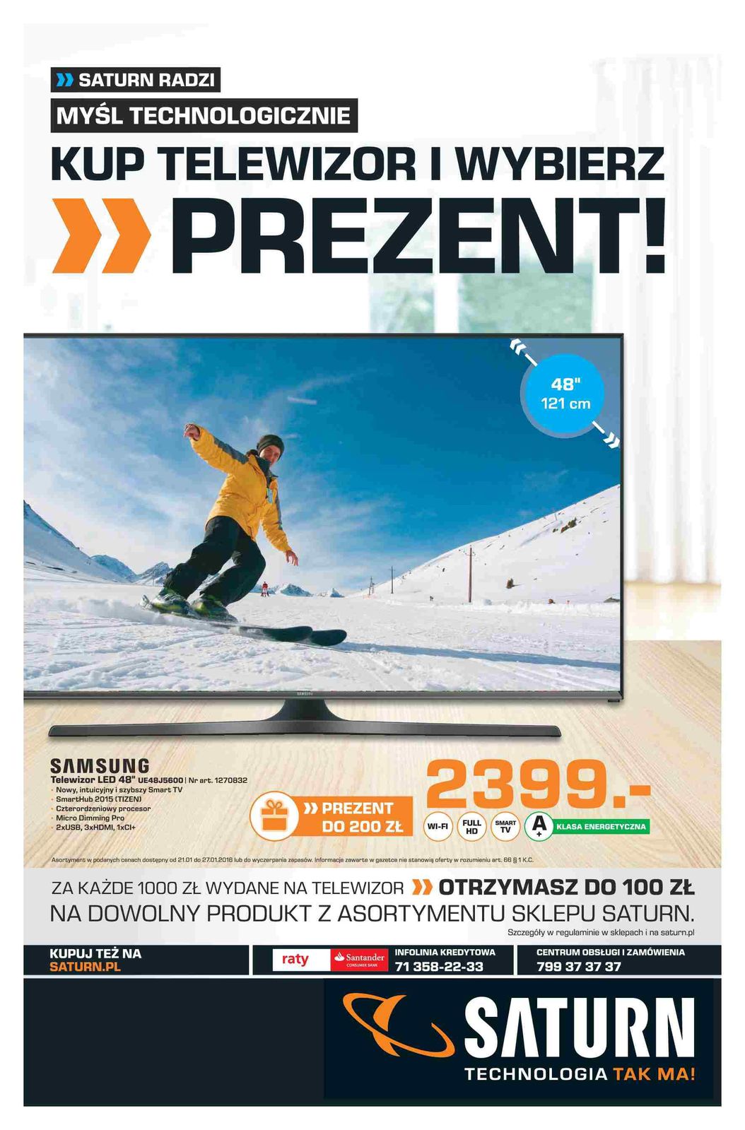 Gazetka promocyjna Saturn str. 1