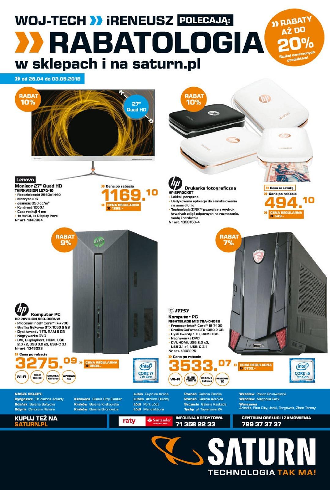 Gazetka promocyjna Saturn str. 12