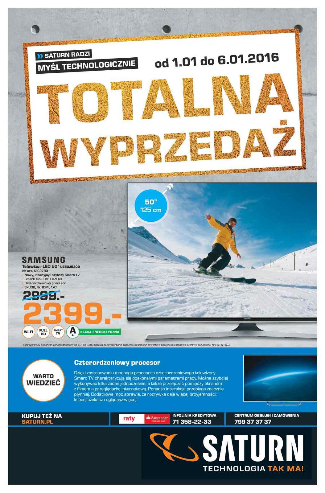 Gazetka promocyjna Saturn str. 1