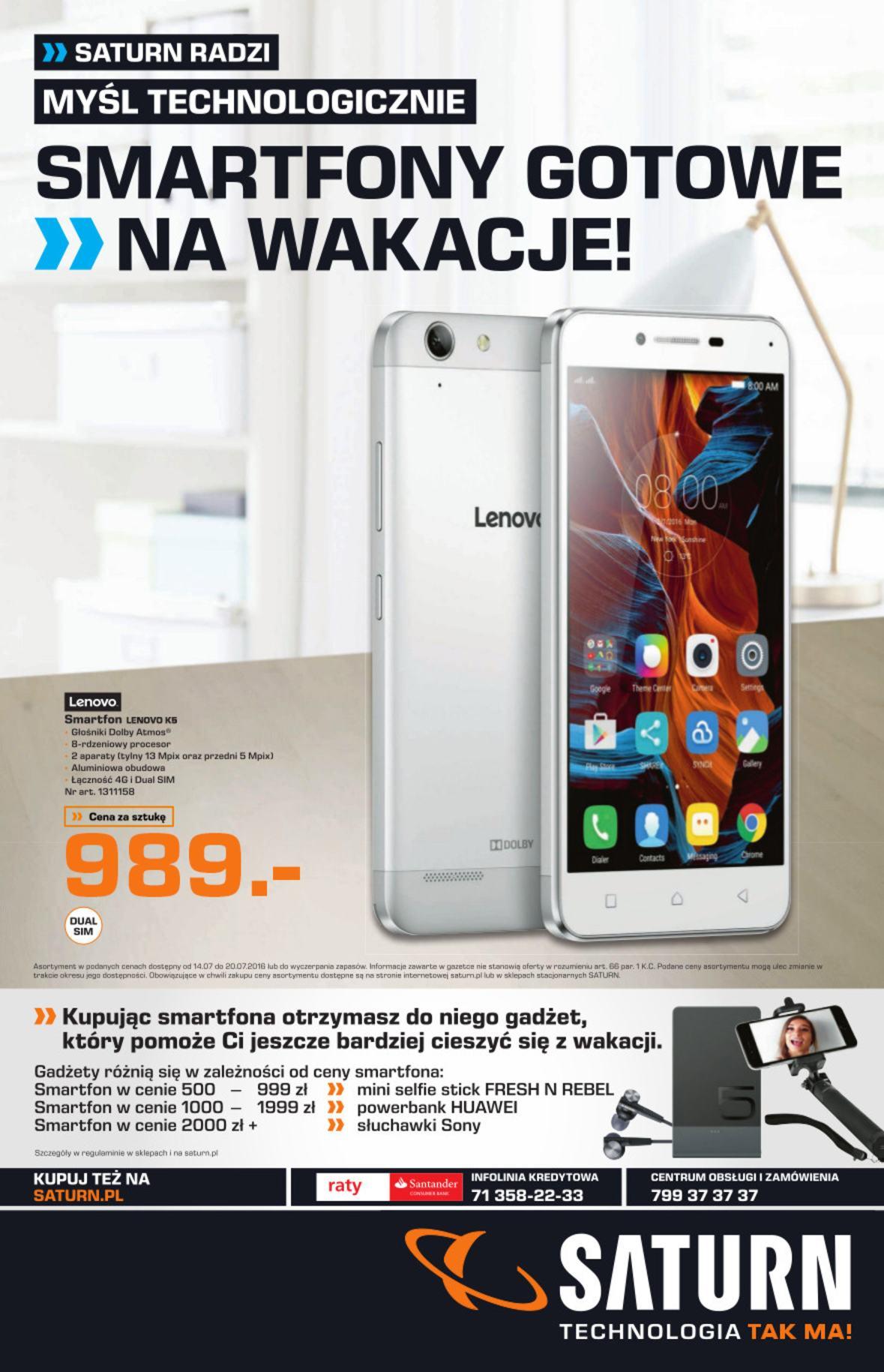 Gazetka promocyjna Saturn str. 1