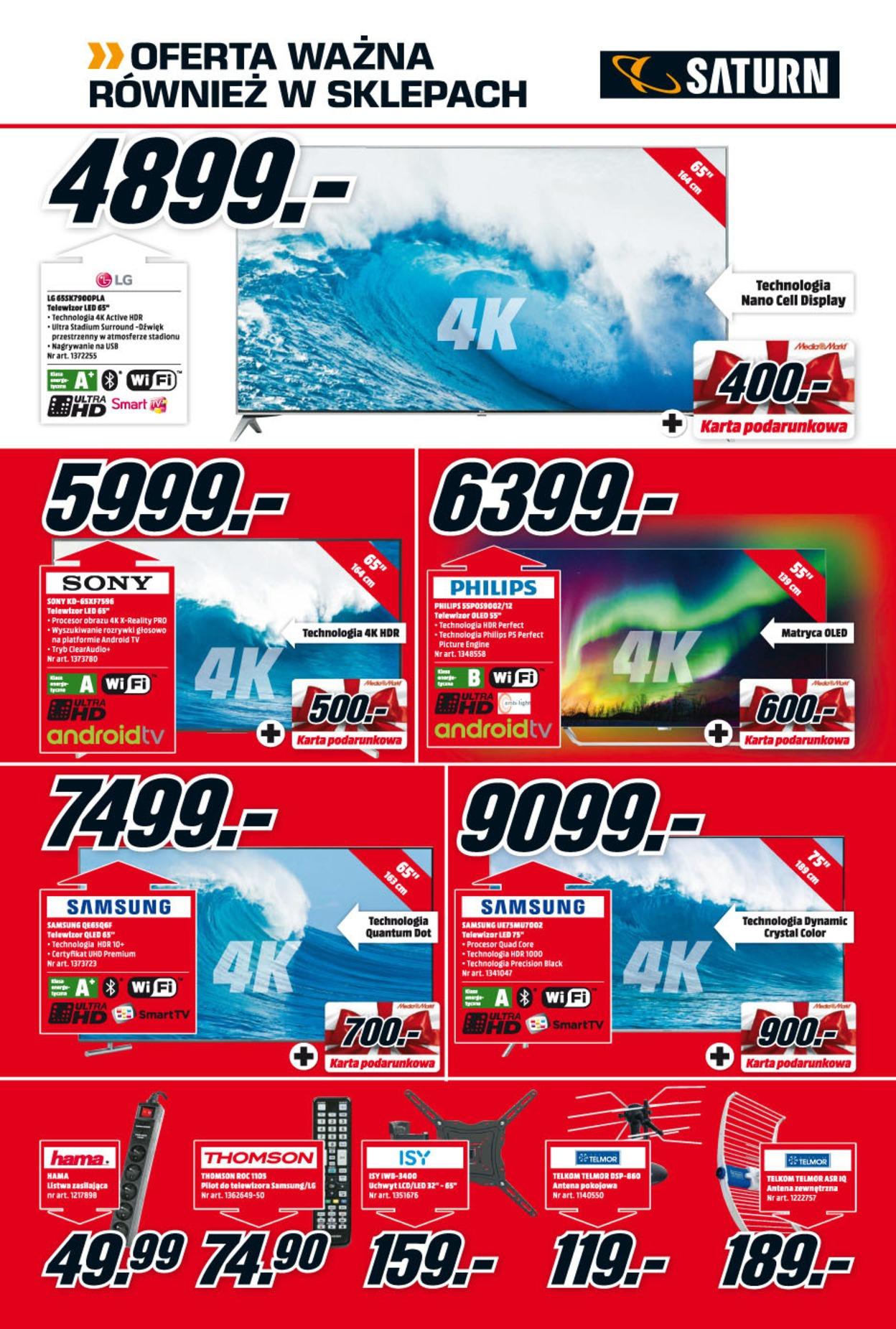 Gazetka promocyjna Saturn str. 3