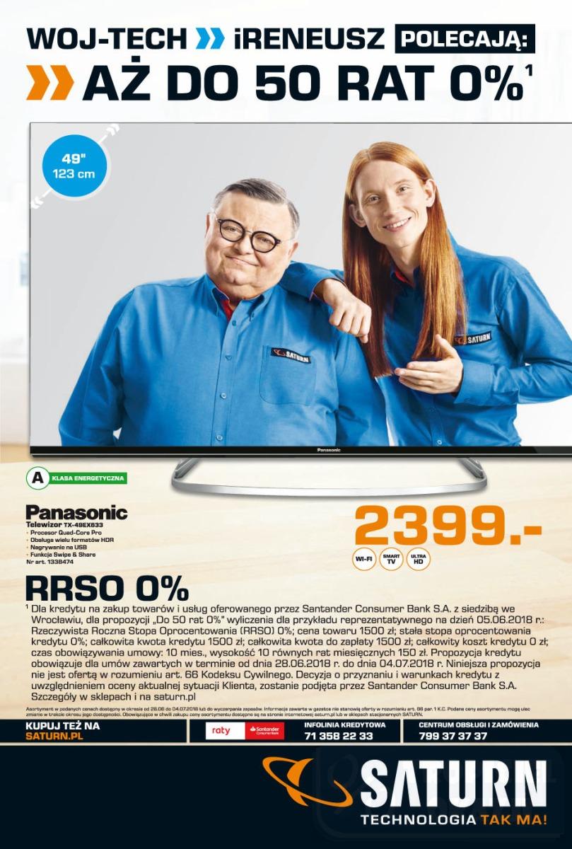 Gazetka promocyjna Saturn str. 1