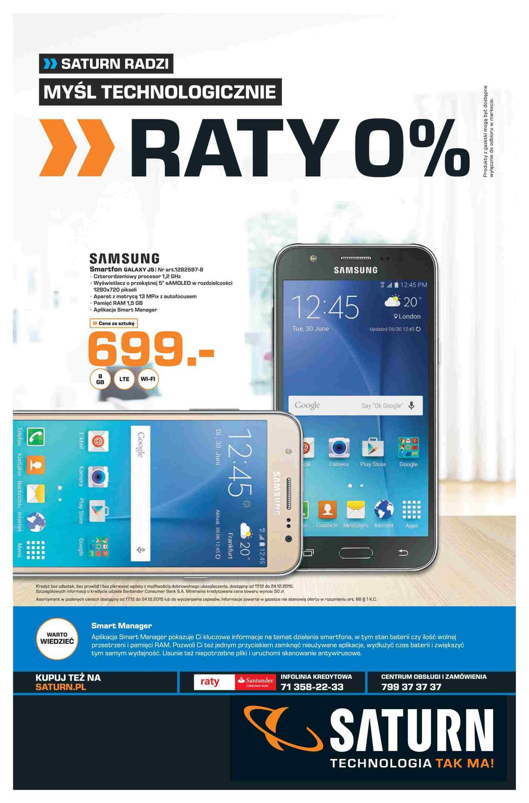 Gazetka promocyjna Saturn str. 1