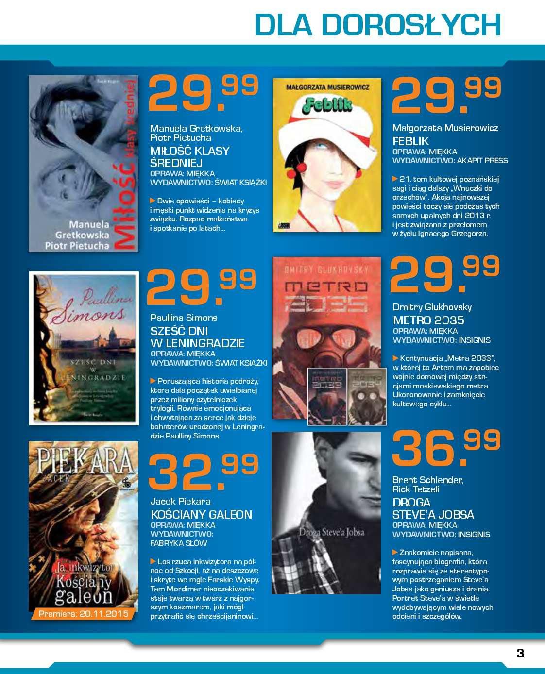 Gazetka promocyjna Saturn str. 3