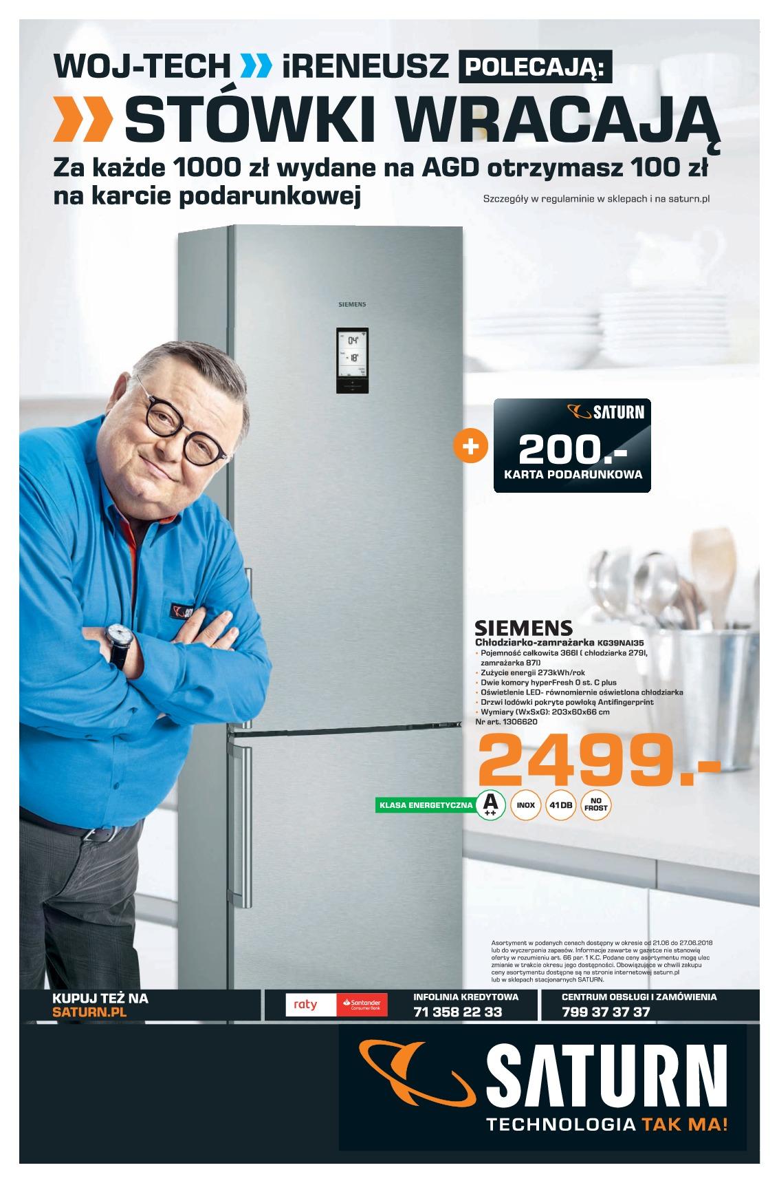 Gazetka promocyjna Saturn str. 1