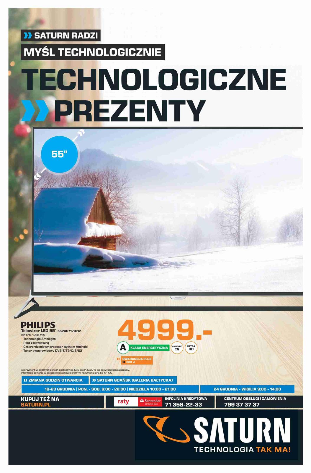 Gazetka promocyjna Saturn str. 1