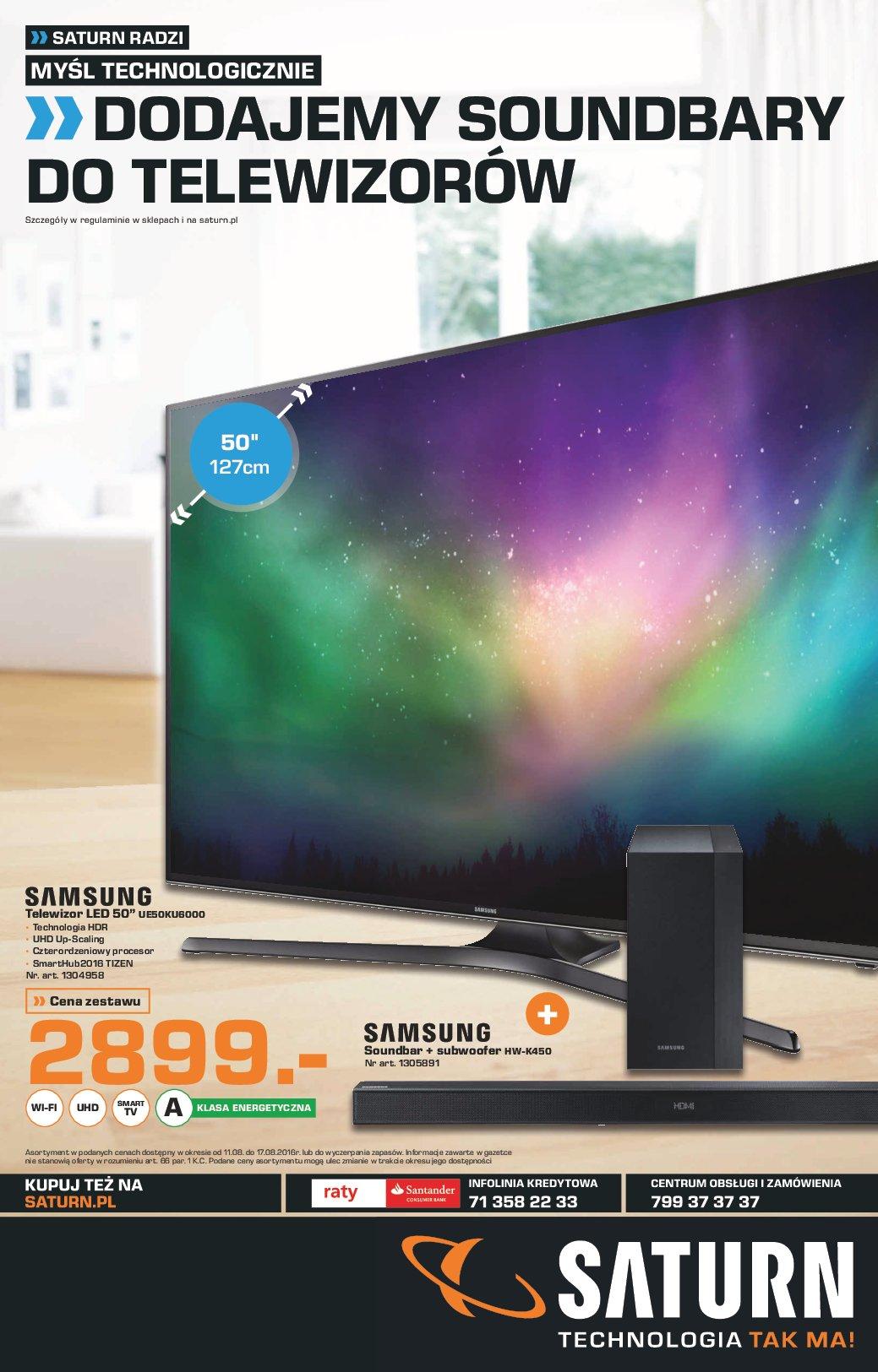 Gazetka promocyjna Saturn str. 1