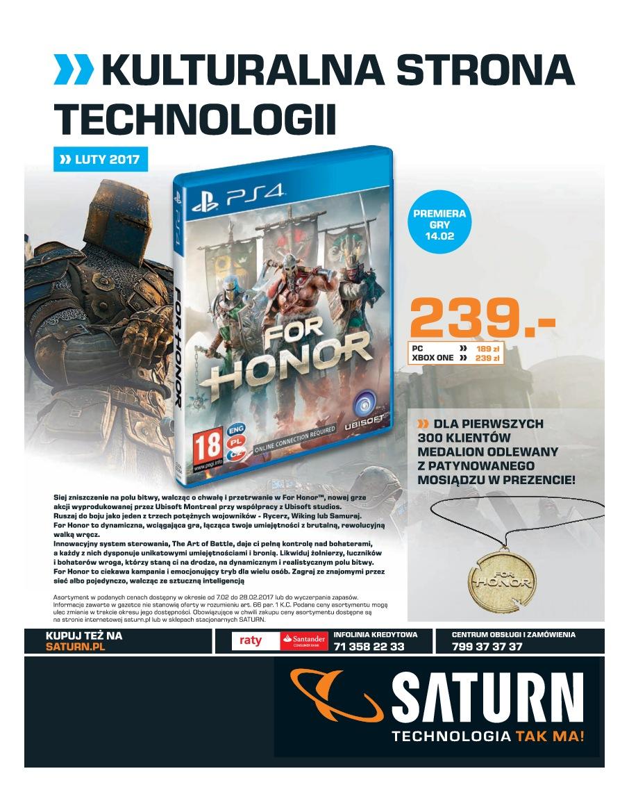 Gazetka promocyjna Saturn str. 1