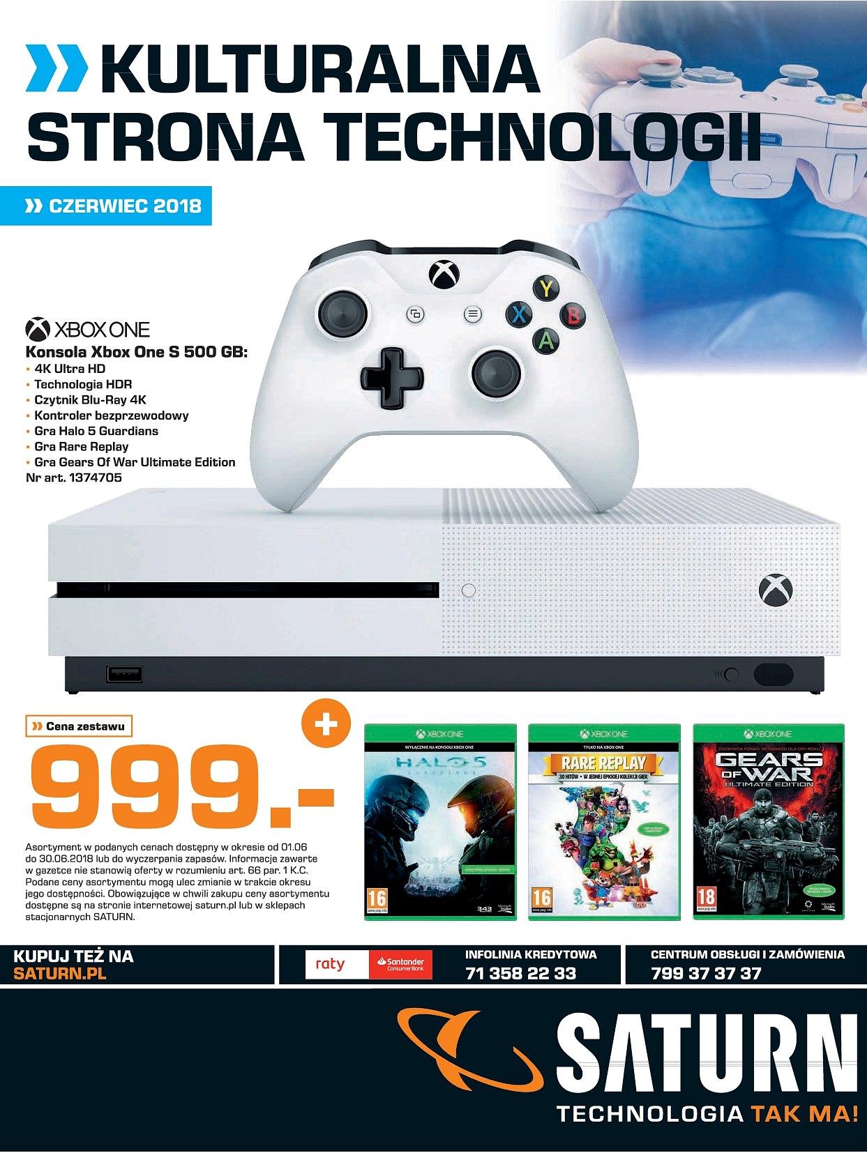 Gazetka promocyjna Saturn str. 1