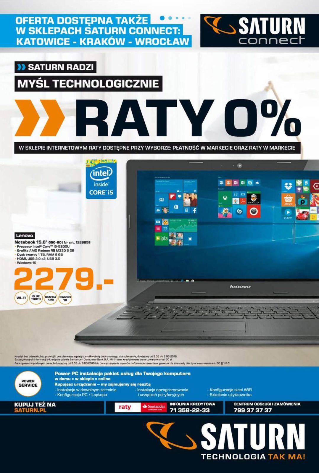 Gazetka promocyjna Saturn str. 1