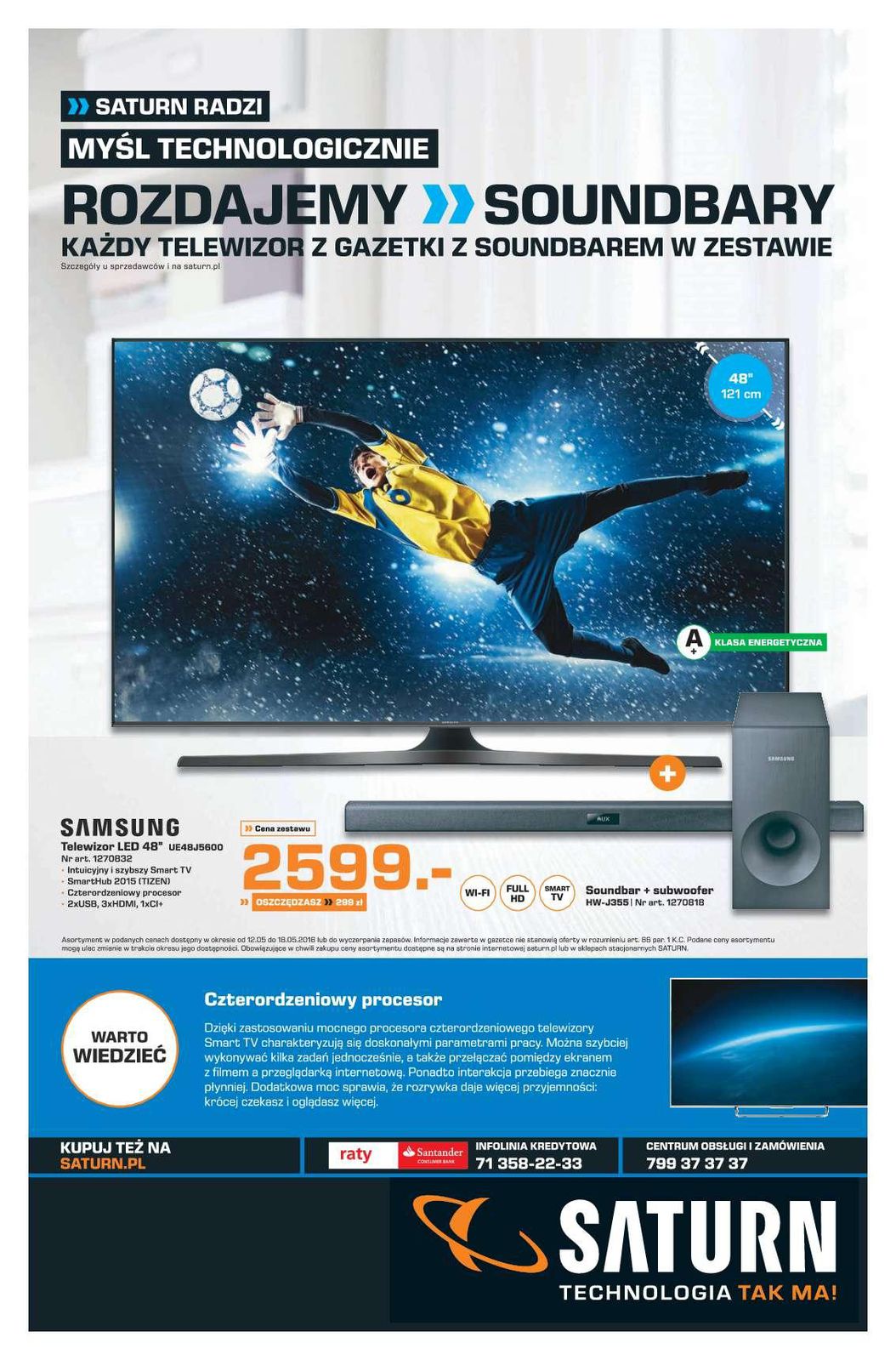 Gazetka promocyjna Saturn str. 1