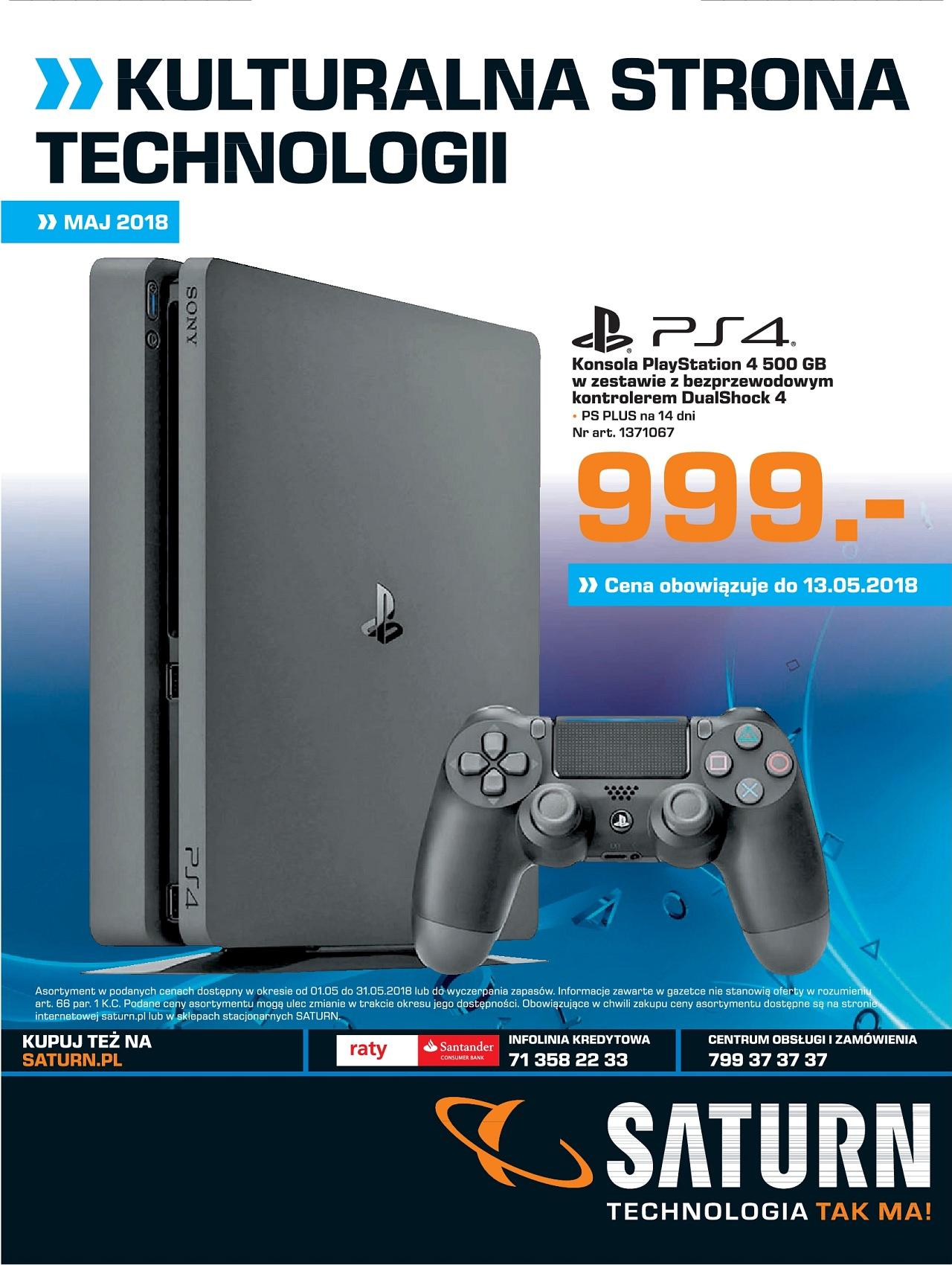 Gazetka promocyjna Saturn str. 1