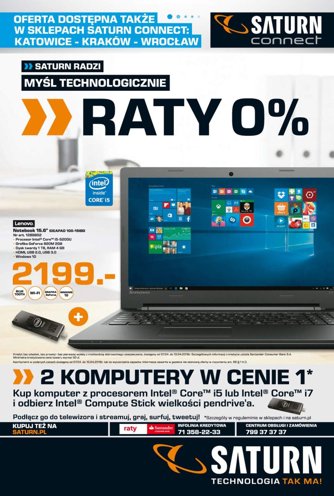 Gazetka promocyjna Saturn str. 1