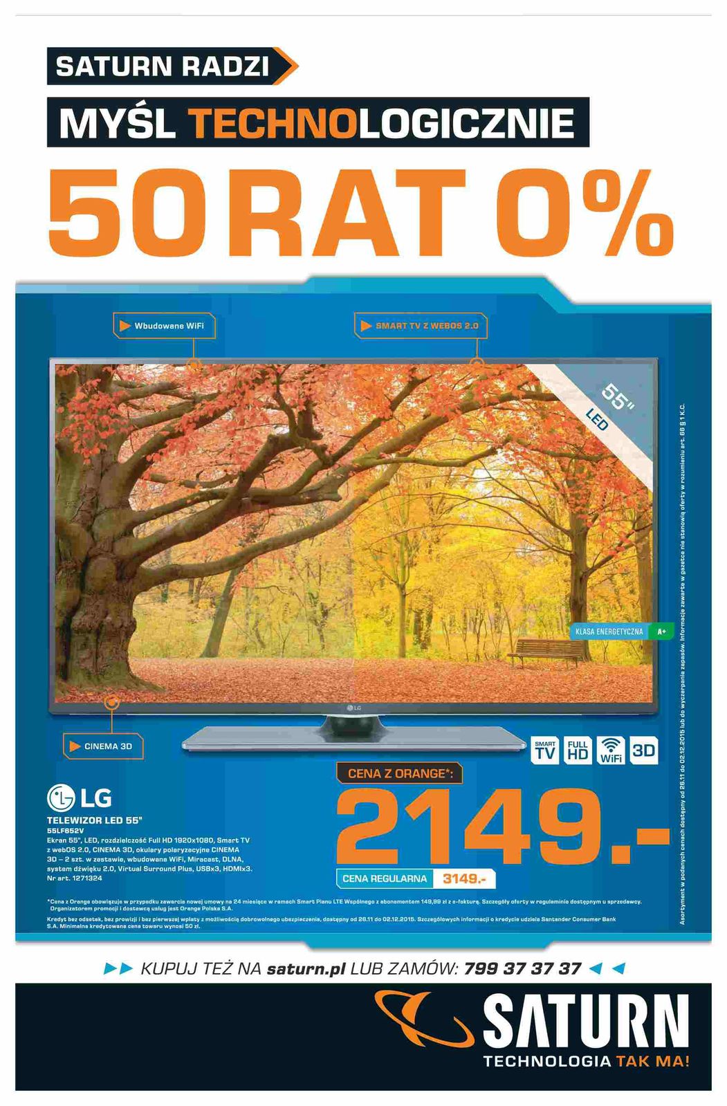 Gazetka promocyjna Saturn str. 1