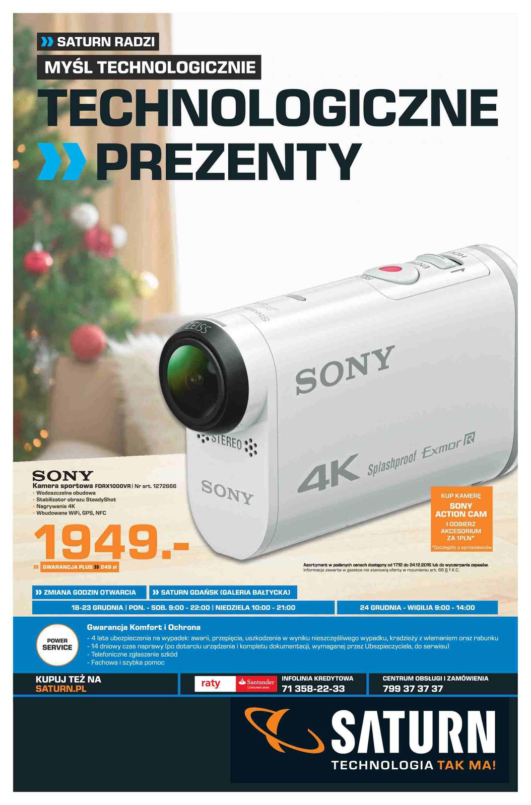 Gazetka promocyjna Saturn str. 1